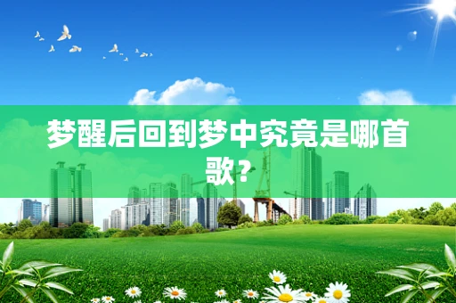 梦醒后回到梦中究竟是哪首歌？