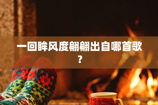 一回眸风度翩翩出自哪首歌？