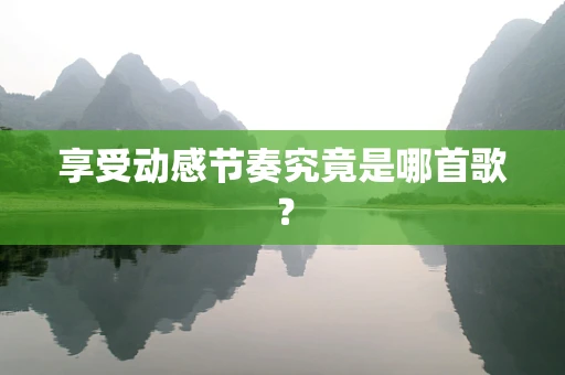 享受动感节奏究竟是哪首歌？
