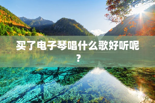 买了电子琴唱什么歌好听呢？