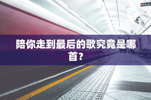 陪你走到最后的歌究竟是哪首？