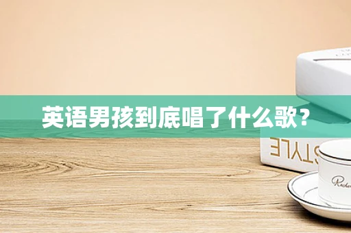 英语男孩到底唱了什么歌？