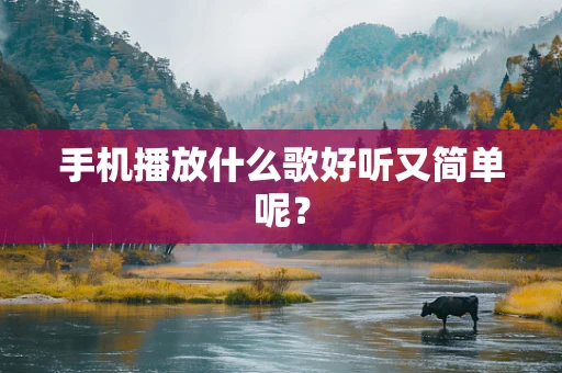手机播放什么歌好听又简单呢？