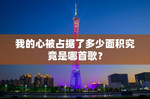 我的心被占据了多少面积究竟是哪首歌？