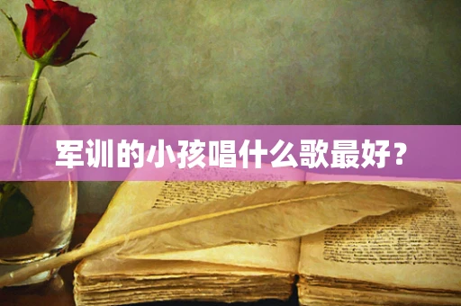 军训的小孩唱什么歌最好？