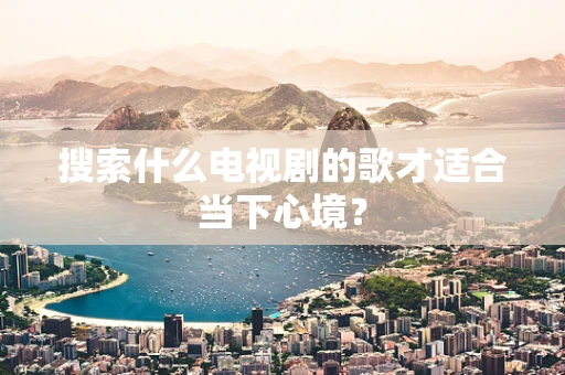 搜索什么电视剧的歌才适合当下心境？