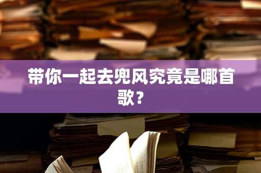 带你一起去兜风究竟是哪首歌？